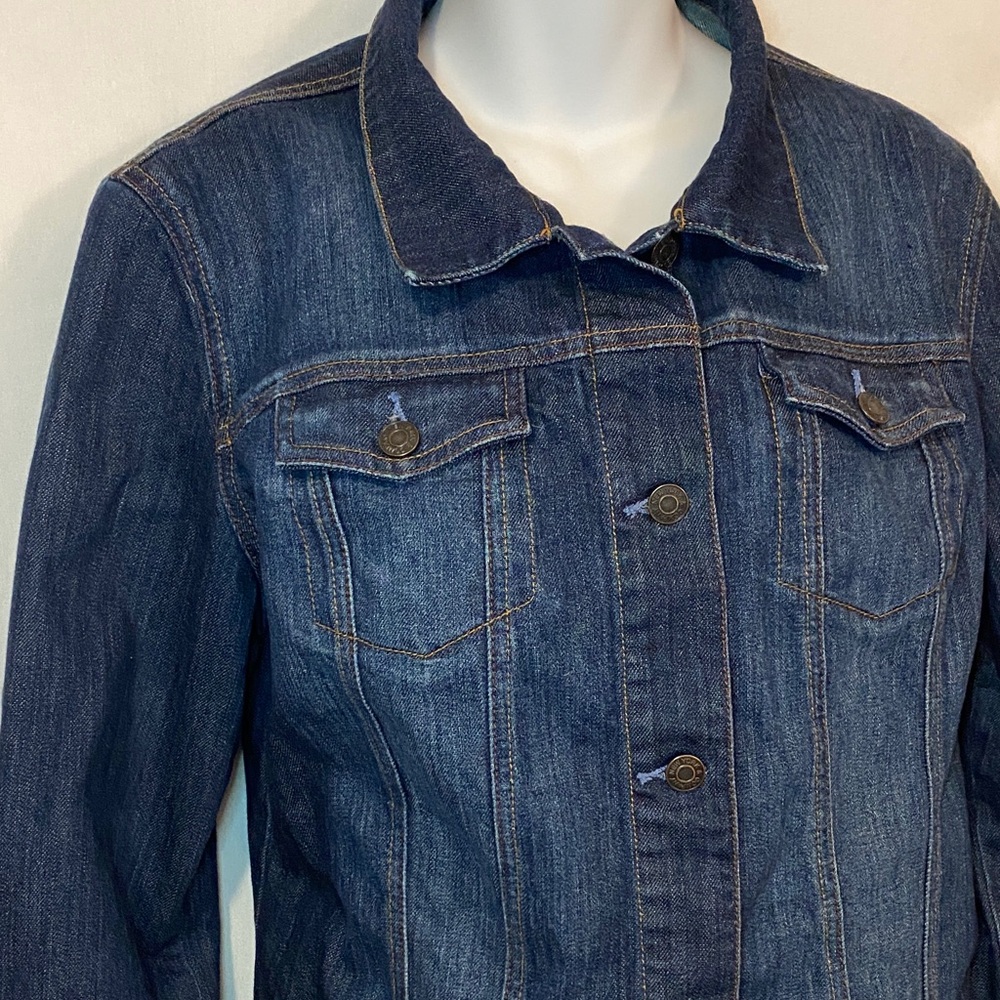 Women's Dark Blue Denim Jacket